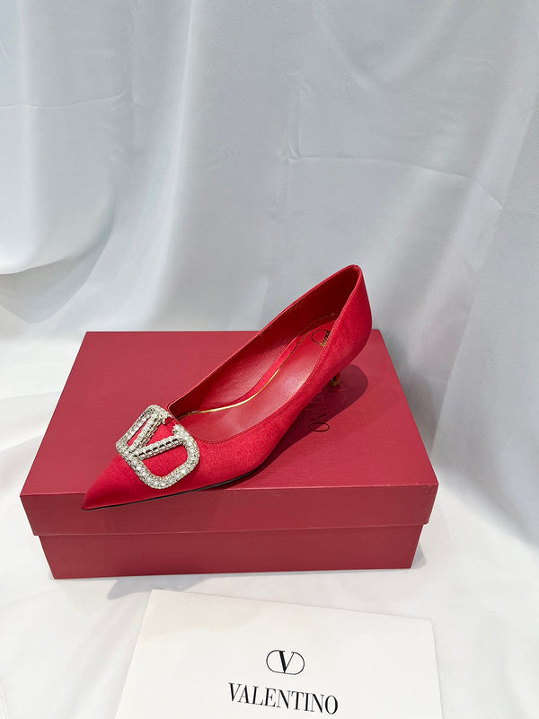 Valentino Garavani shoes front view designer style