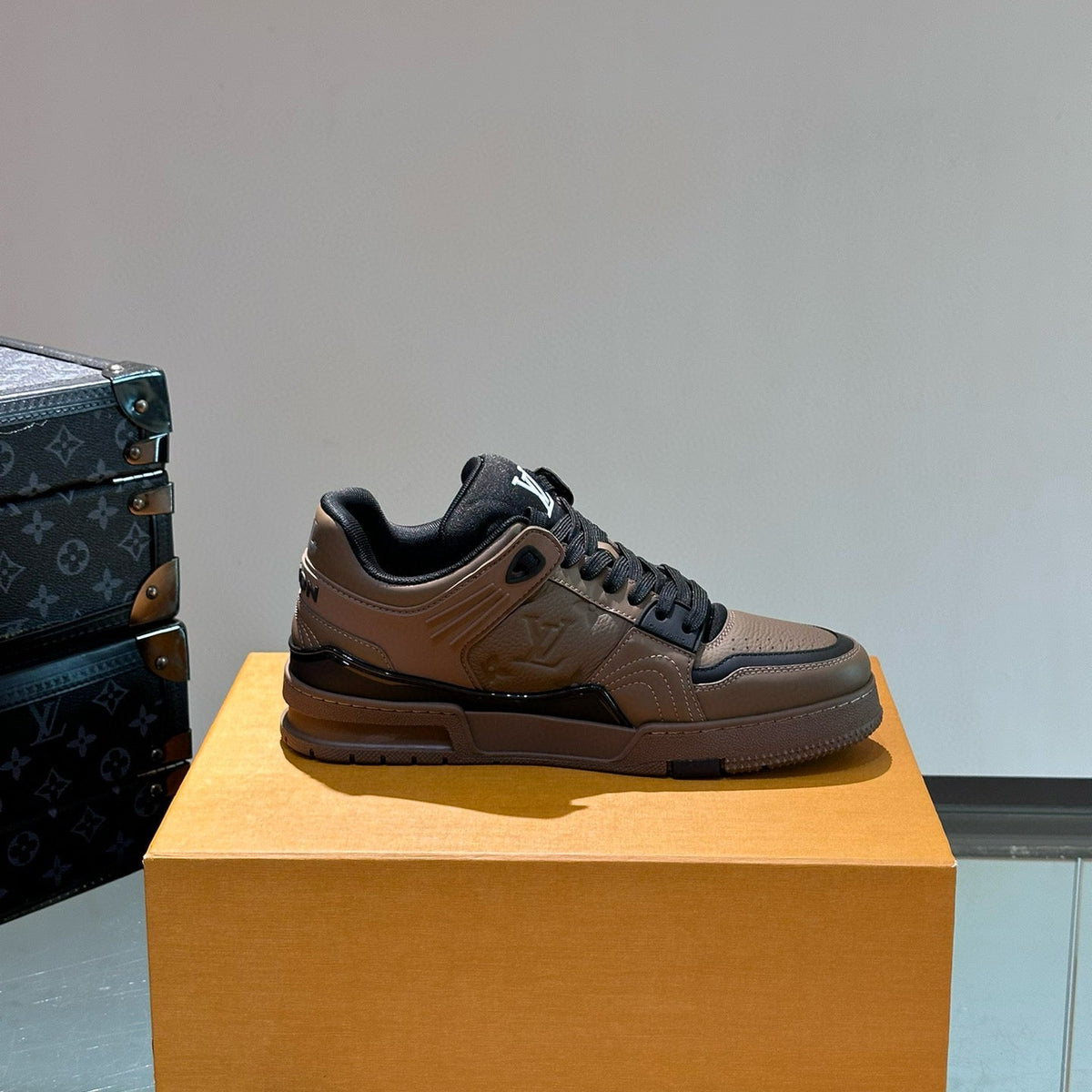 Louis Vuitton Shoes- Louis Vuitton Lou Trainers Premium Designer Casual Shoes