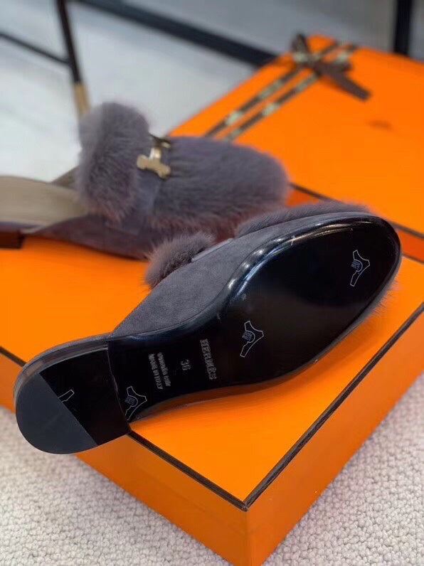 Hermes shoes Style 399 - angled studio shot