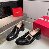 Close-up of Roger Vivier shoes craftsmanship