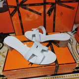 Hermes sandals Style 014 - styled lifestyle view