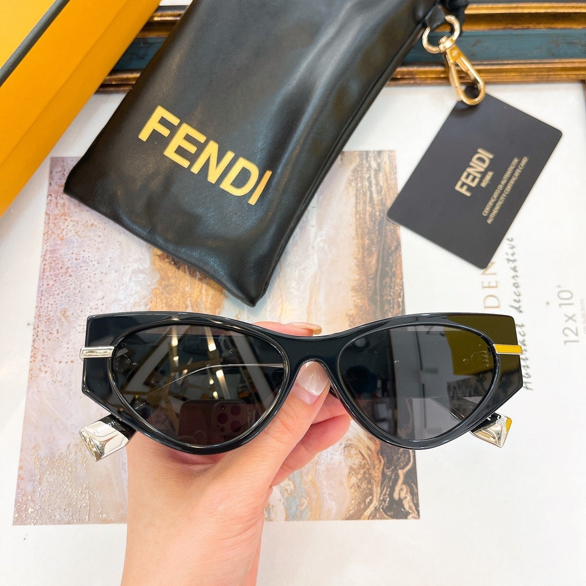 Sunglasses- Fen Sunglasses Premium Fashion Designer Sunglasses