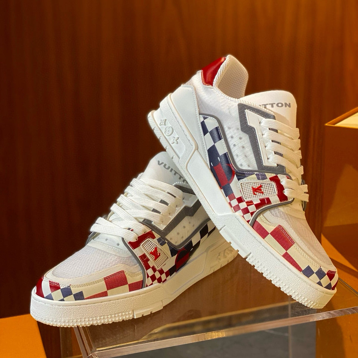 Louis Vuitton Shoes- Louis Vuitton Lou Trainers Premium Designer Casual Shoes