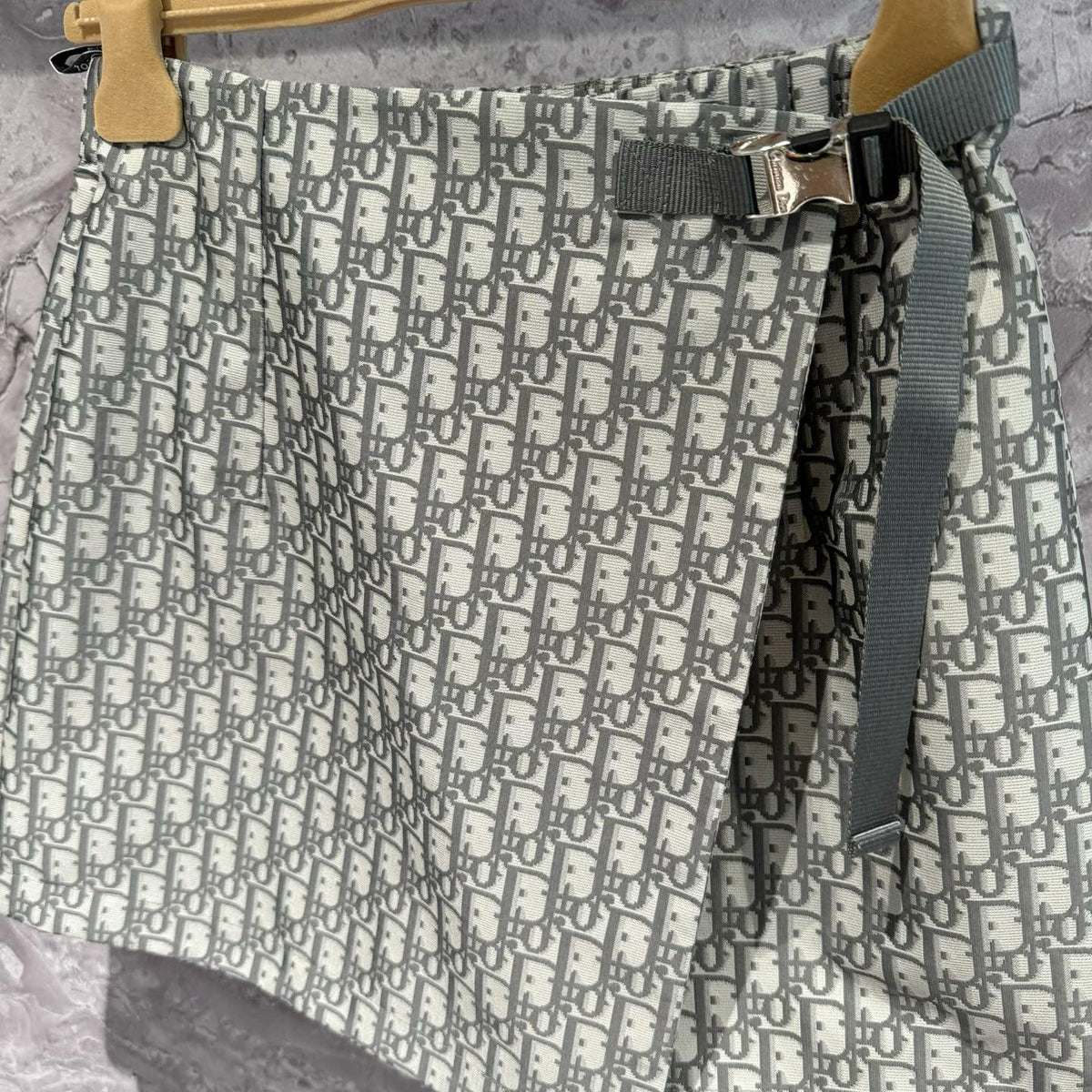 Back view of Christian Dior luxury Shorts with clean finishing