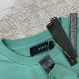 Amiri luxury t-shirt detail shot