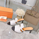 Hermes shoes Style 368 - top view showing design (alternate angle)