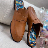 Hermès Tan Ankle Boots - Sole Detail View