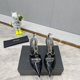 Saint Laurent shoes front view designer style
