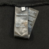 Close-up of Balenciaga designer clothing craftsmanship
