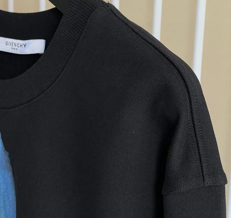 Close-up of Givenchy designer clothing craftsmanship