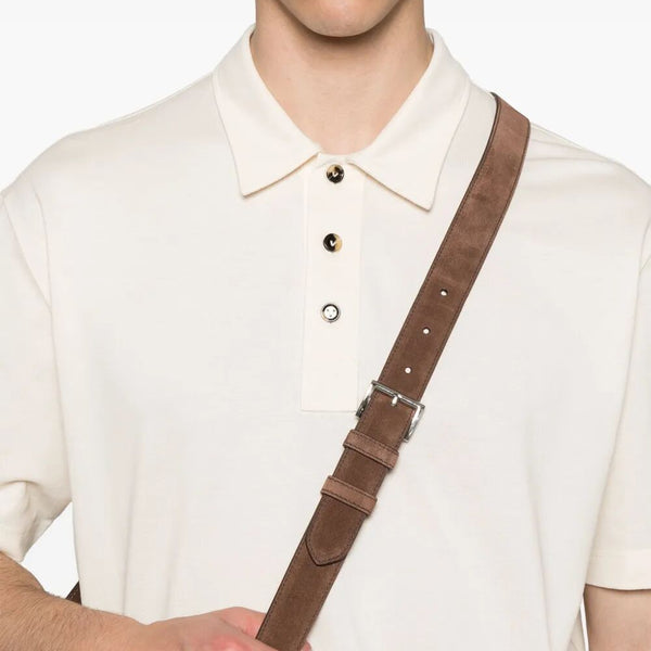 Bottega Veneta Polo Shirts? Bottega Veneta Men Fine Cotton Piqué Jersey Polo Premium Everyday Polo Shirt