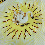 Close-up of Amiri t-shirt craftsmanship
