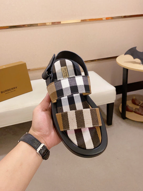 Burberry shoes Style 012 - close-up of luxury comfort fit