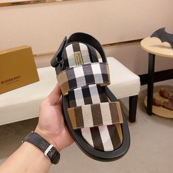 Burberry shoes Style 012 - close-up of luxury comfort fit