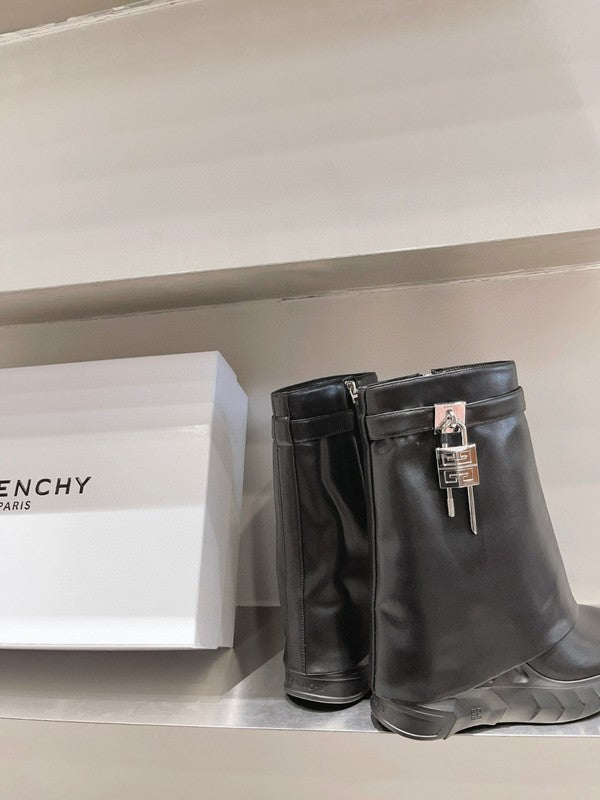 Givenchy Tan Ankle Boots - Detail Shot of Craftsmanship