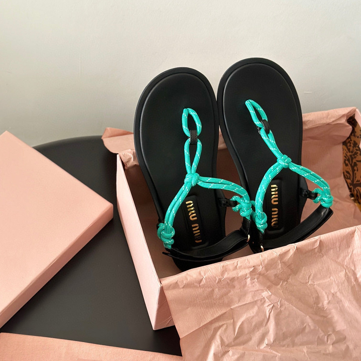 Shoes- Miu M Sandals Comfortable Everyday Designer Shoes