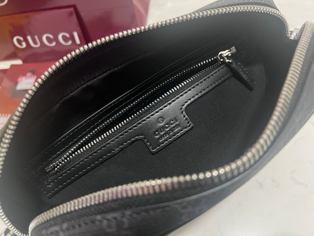 Gucci Pouch detail shot – designer craftsmanship and quality