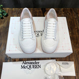 Alexander McQueen Chocolate Brown Chunky Platform Sneakers - Full Silhouette View