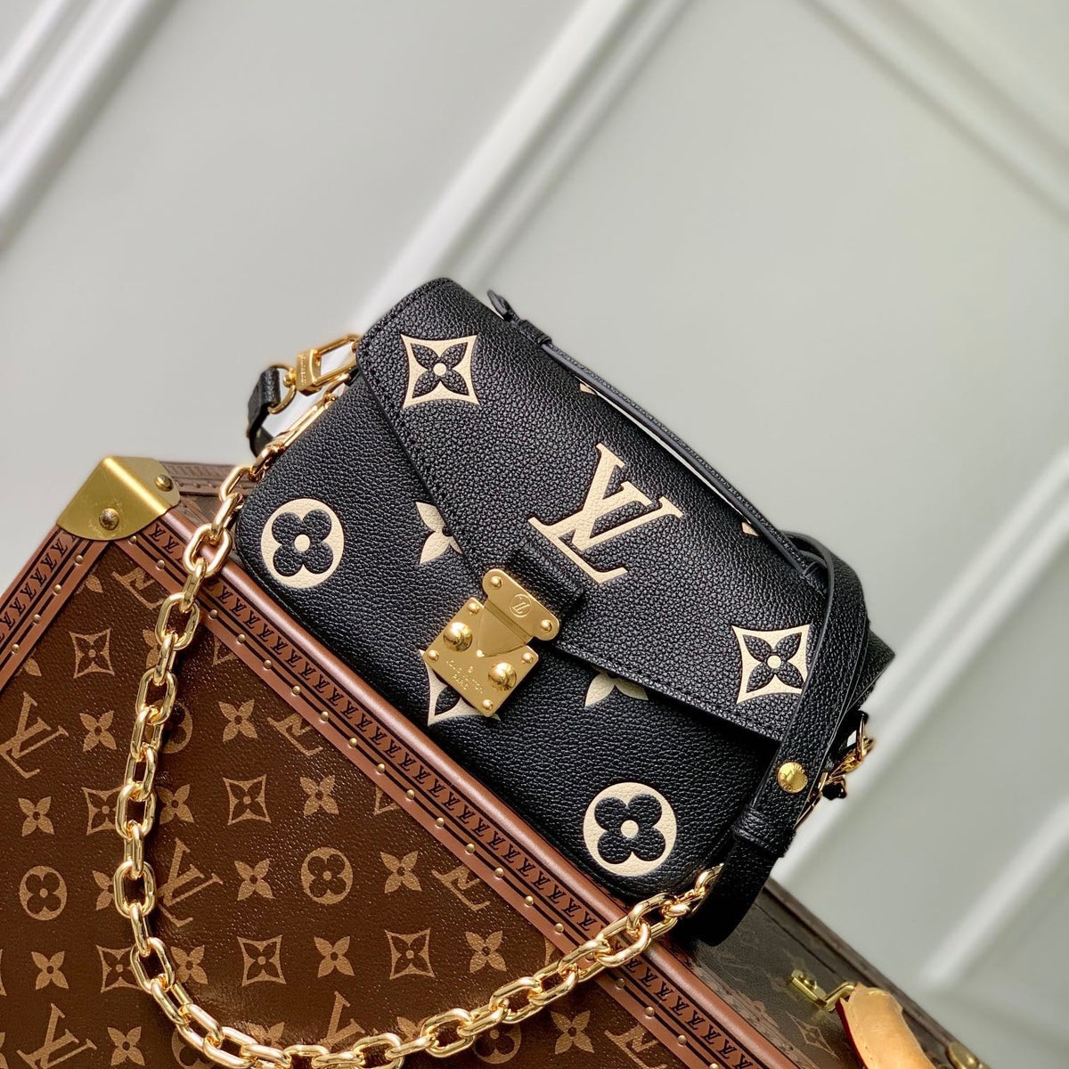 Louis Vuitton Bags- Louis Vuitton Lou Pochette Metis East West Bag Elegant Everyday Designer Handbag