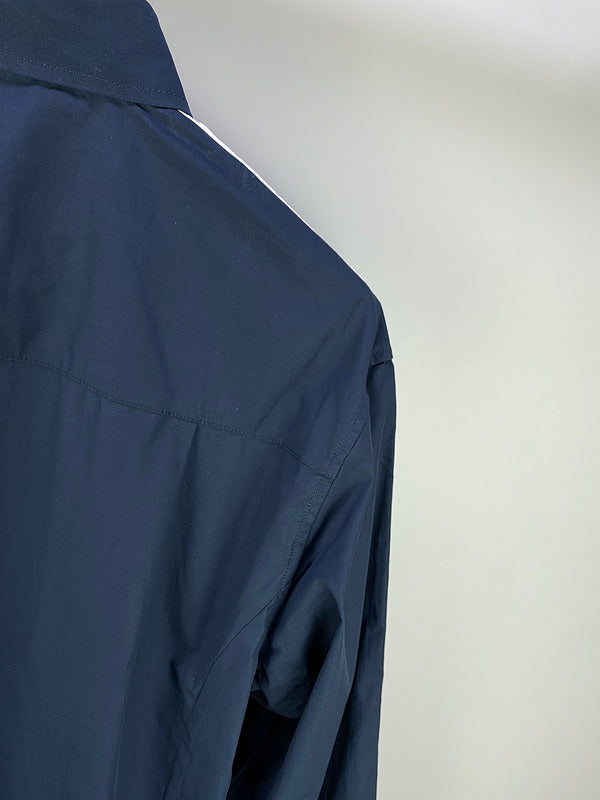 Close-up of Balenciaga designer clothing craftsmanship