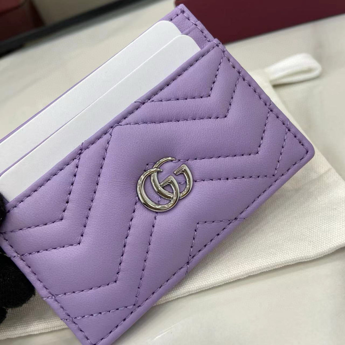 Gucci Wallets- Gucci Card Holder Elegant Everyday Leather Wallet