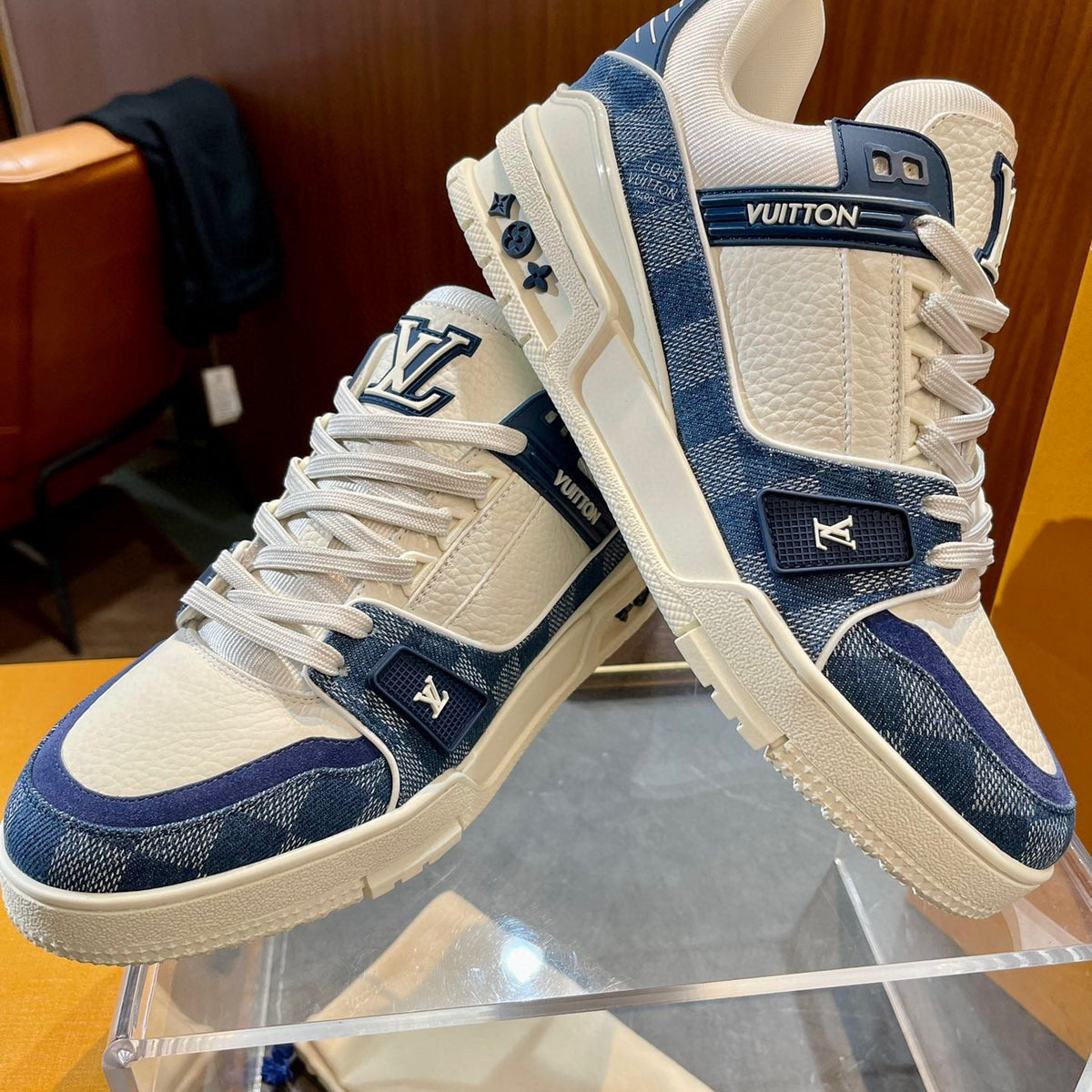Louis Vuitton Shoes- Louis Vuitton Lou Trainers Comfortable Everyday Designer Shoes