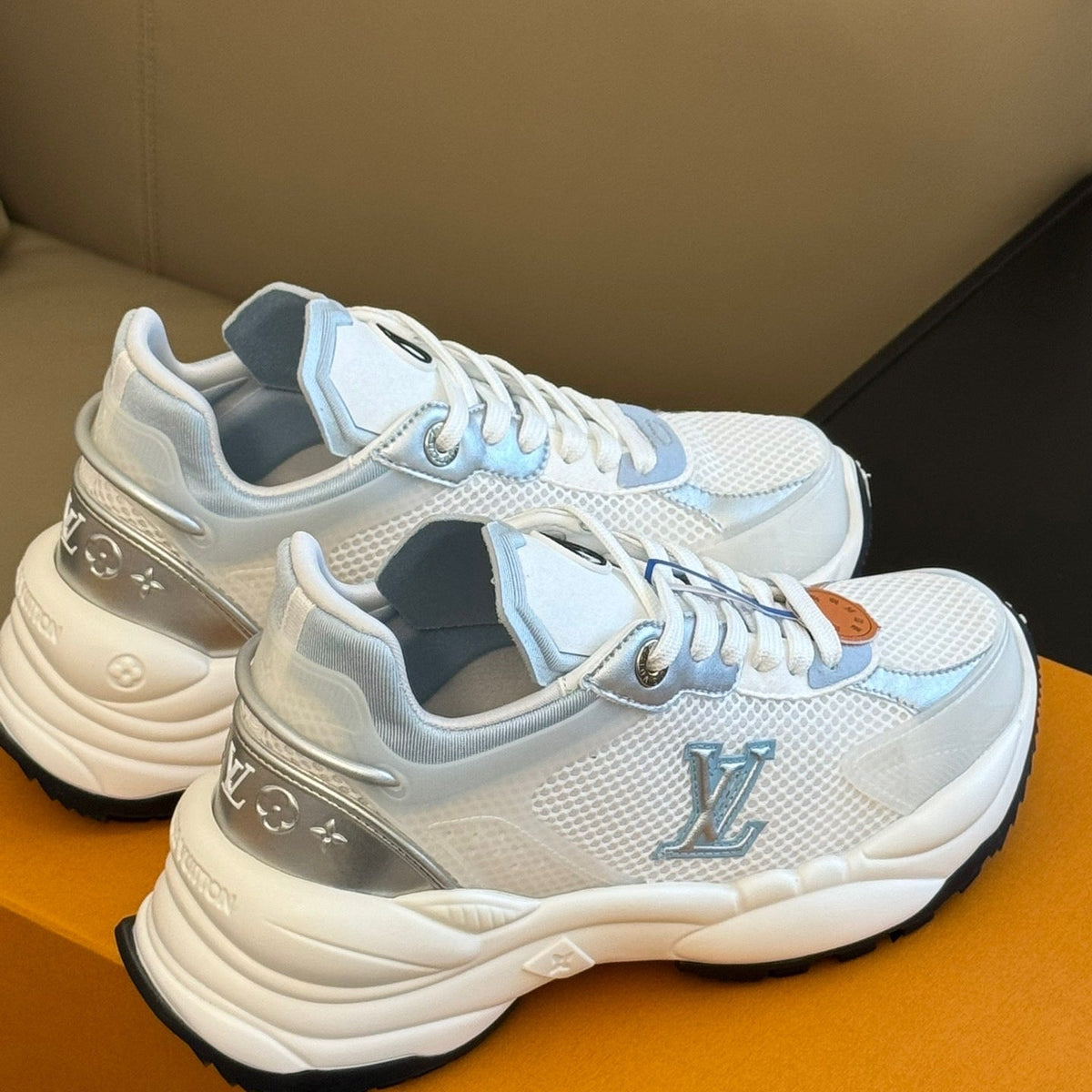Louis Vuitton Shoes- Louis Vuitton Lou Run 55 Trainers Premium Designer Casual Shoes