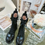 Close-up of Roger Vivier shoes craftsmanship