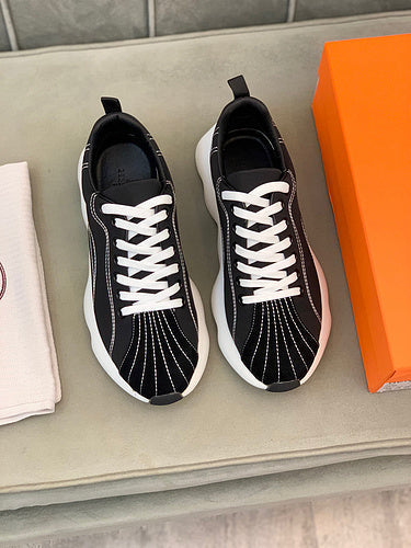 Hermes shoes Style 181 - logo and branding close-up