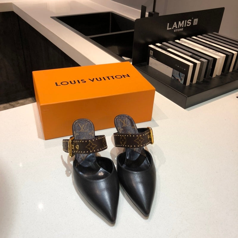 Louis Vuitton shoes Style 203 - close-up of premium designer craftsmanship
