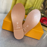 Louis Vuitton White Loafer Flats - Side Profile View