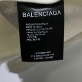 Close-up of Balenciaga designer clothing craftsmanship