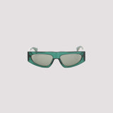 Bottega Veneta premium sunglasses detail and craftsmanship close-up