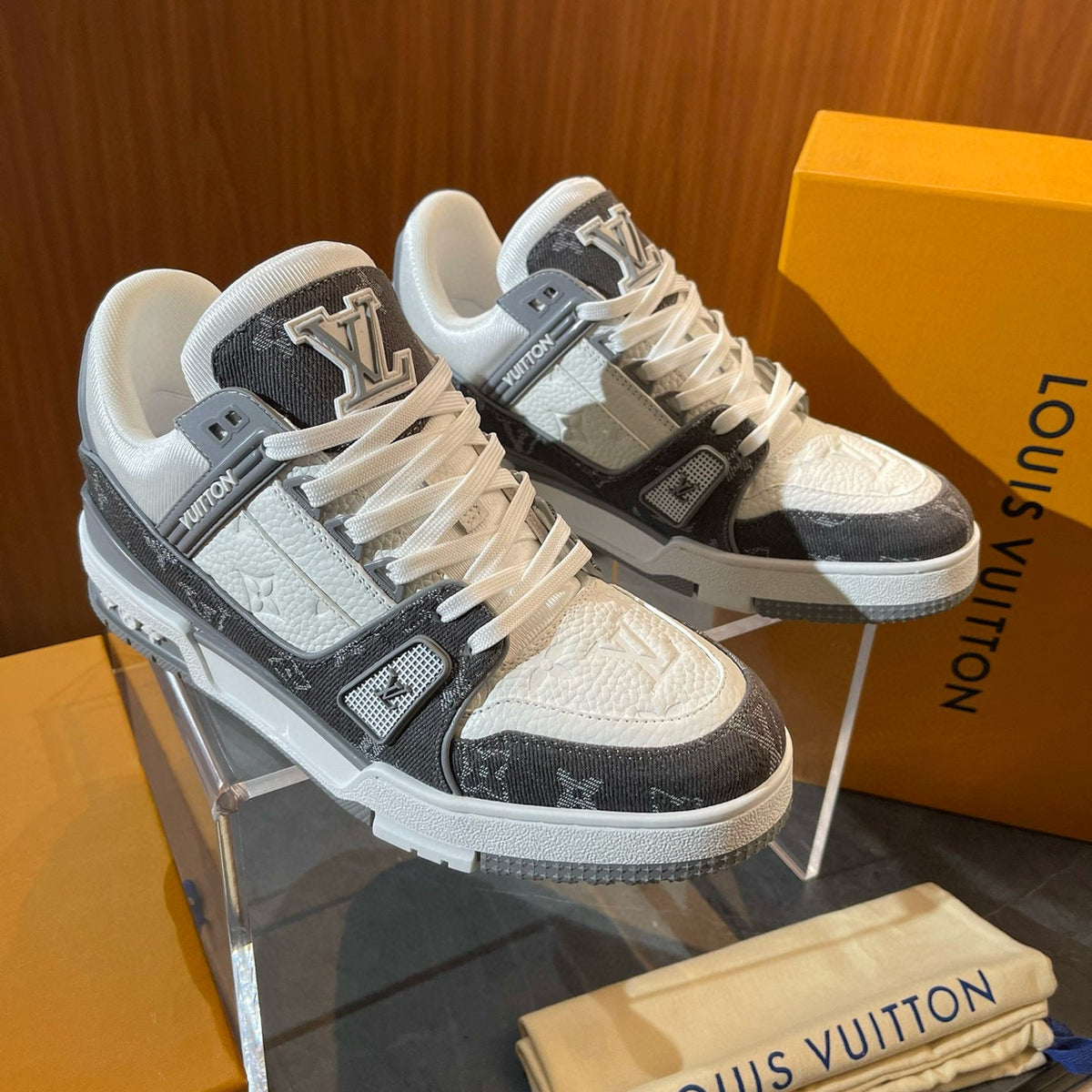 Louis Vuitton Shoes- Louis Vuitton Lou Trainers Luxury Lifestyle Designer Footwear