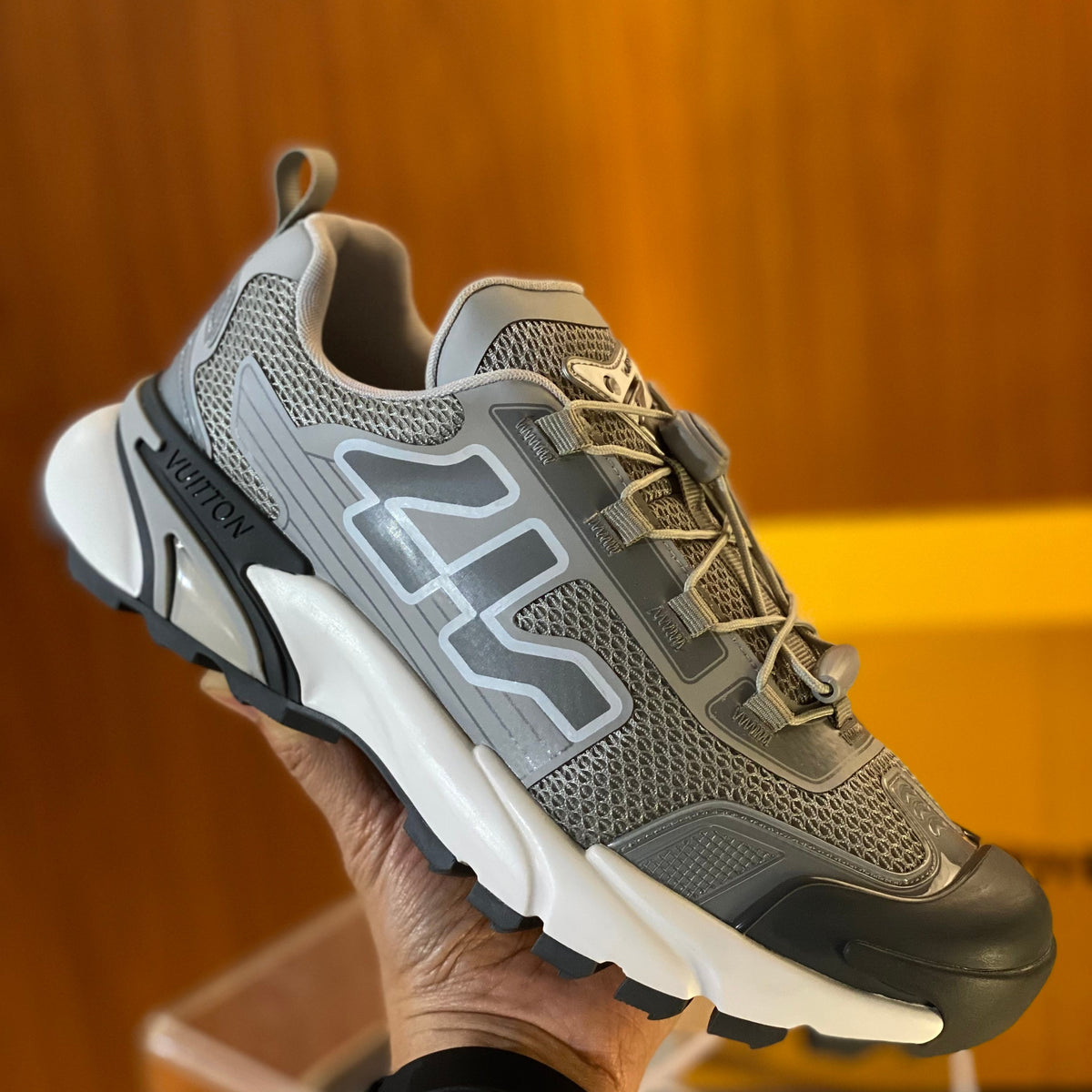 Louis Vuitton Shoes- Louis Vuitton Lou Runner Tatic Sneaker Premium Designer Casual Shoes