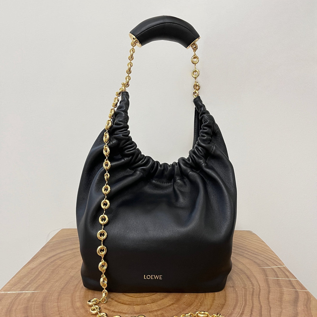 Bags- Loew Small Squeeze Bag Luxury Designer Leather Handbag