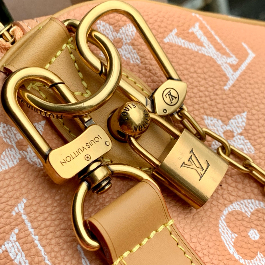 Louis Vuitton Bags- Louis Vuitton Lou Speedy P9 25 Bag Elegant Everyday Designer Handbag