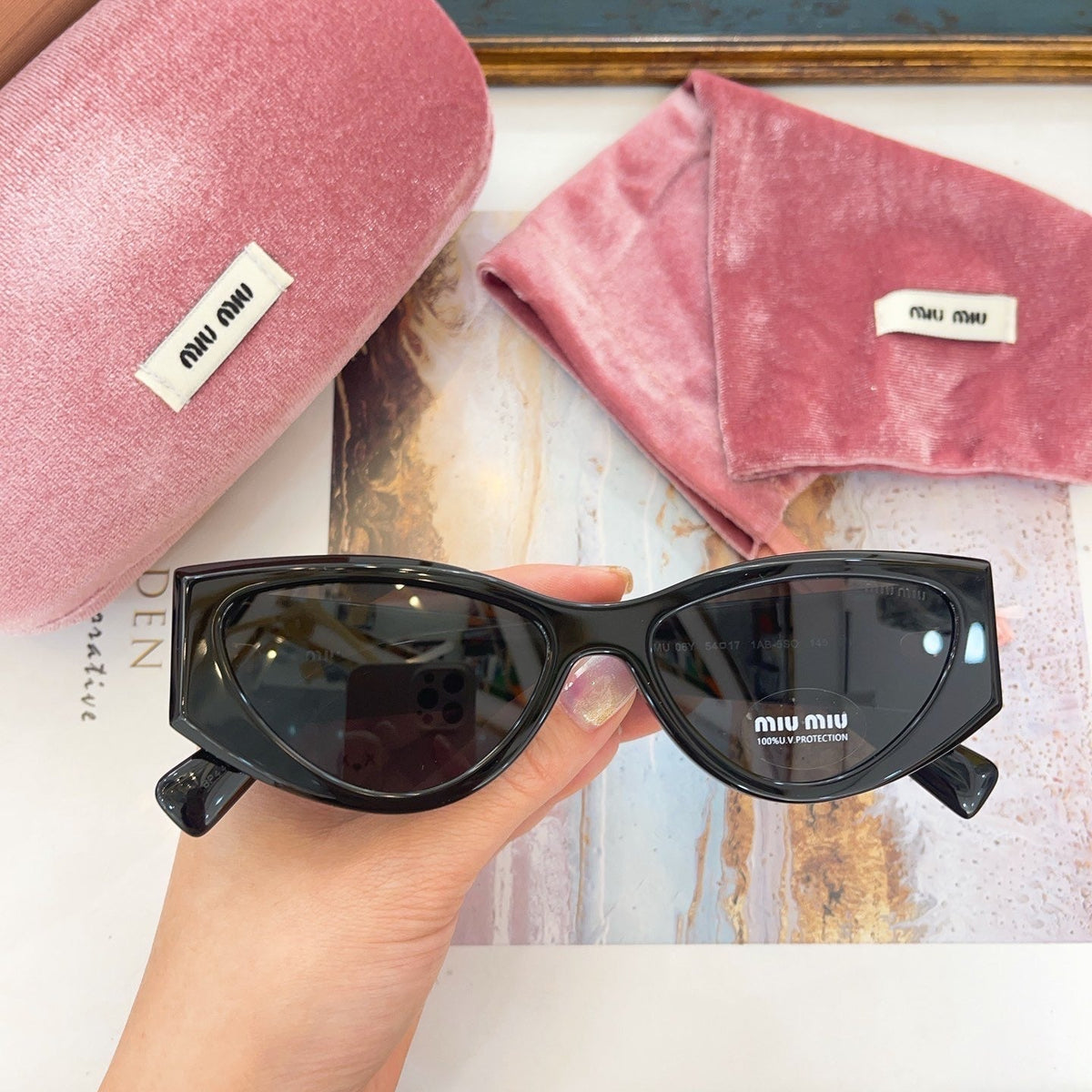 Sunglasses- Miu M Sunglasses Premium Fashion Designer Sunglasses