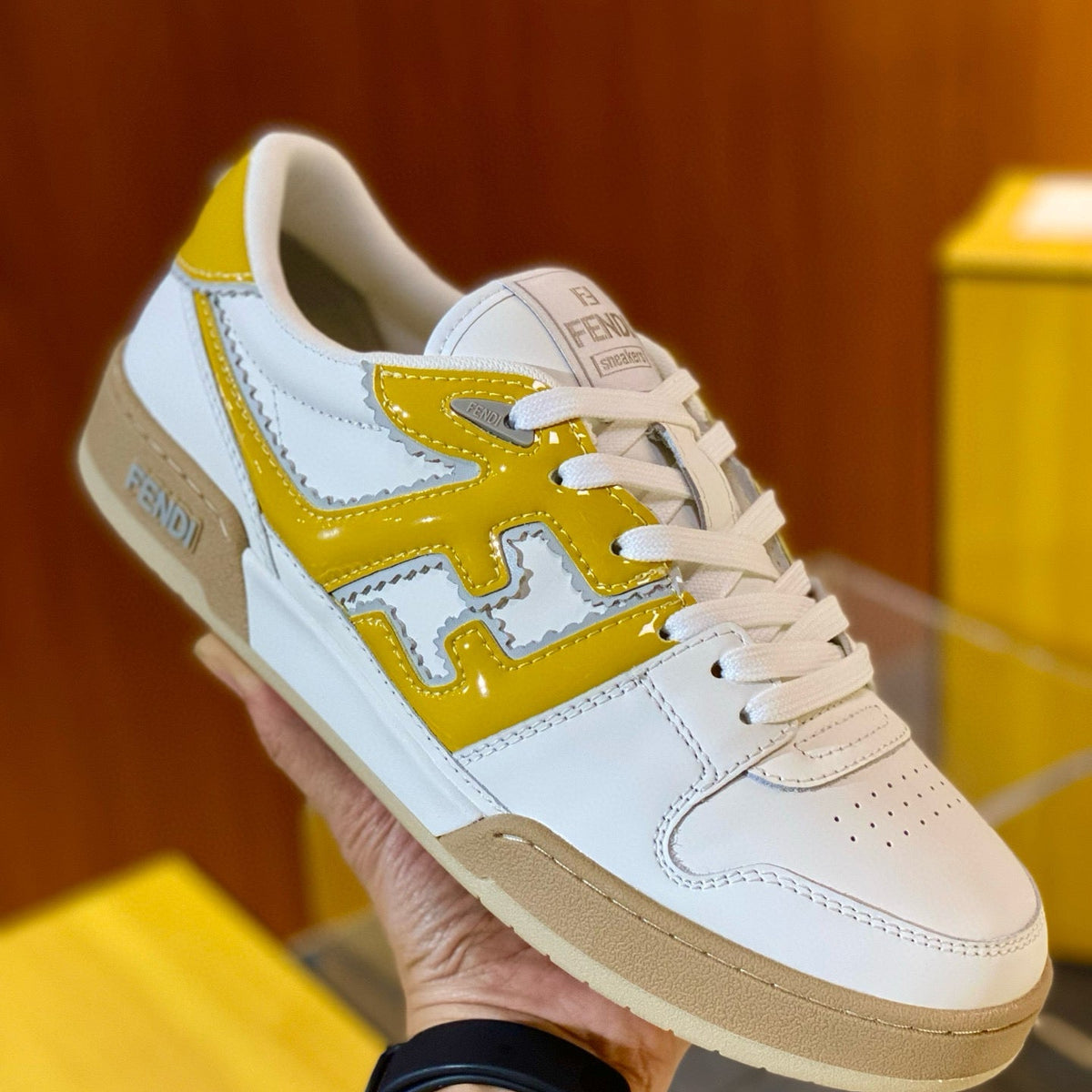 Shoes- Fen Match Sneaker Premium Designer Casual Shoes