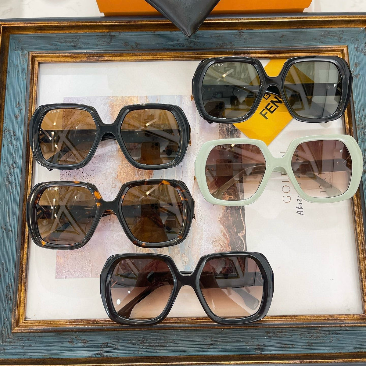 Sunglasses- Fen Sunglasses Premium Fashion Designer Sunglasses