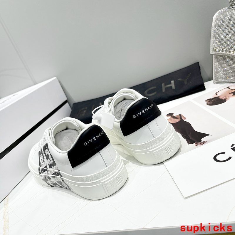 Givenchy Chocolate Brown Chunky Platform Sneakers - Lifestyle Styling Shot