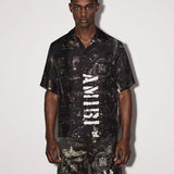 Amiri luxury t-shirt detail shot