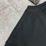 Close-up of Amiri t-shirt craftsmanship