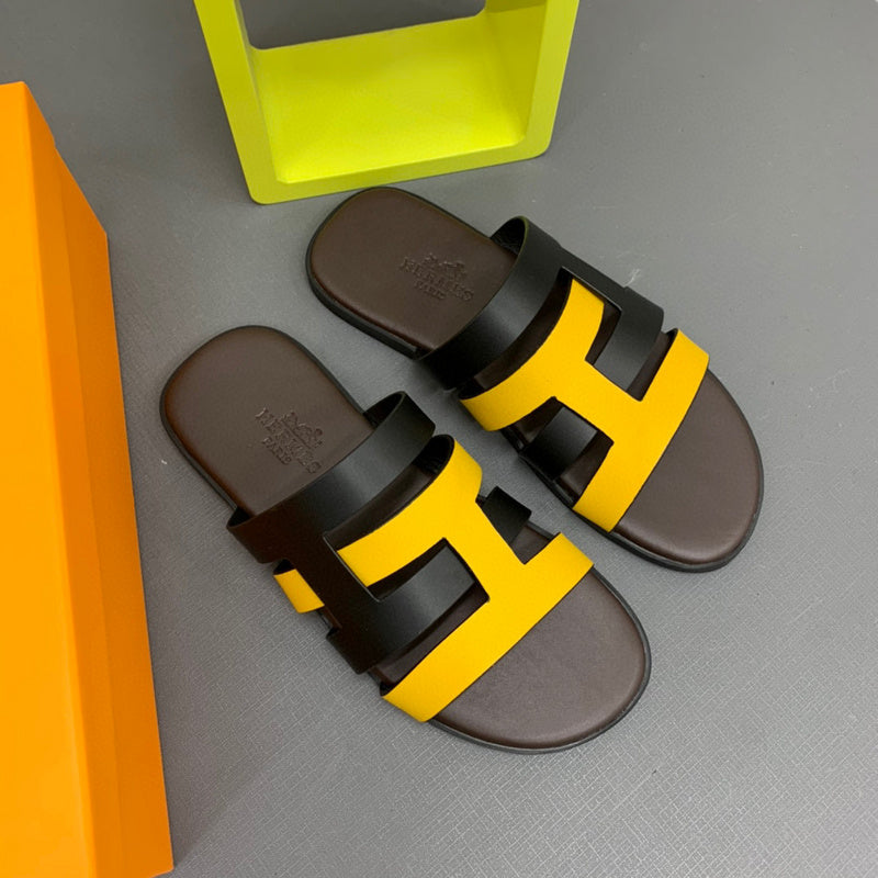 Hermes shoes Style 005 - logo and branding close-up