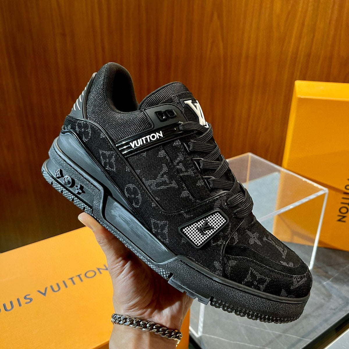 Louis Vuitton Shoes- Louis Vuitton Lou Trainers Luxury Lifestyle Designer Footwear
