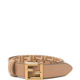 Fendi belts luxury designer piece front view