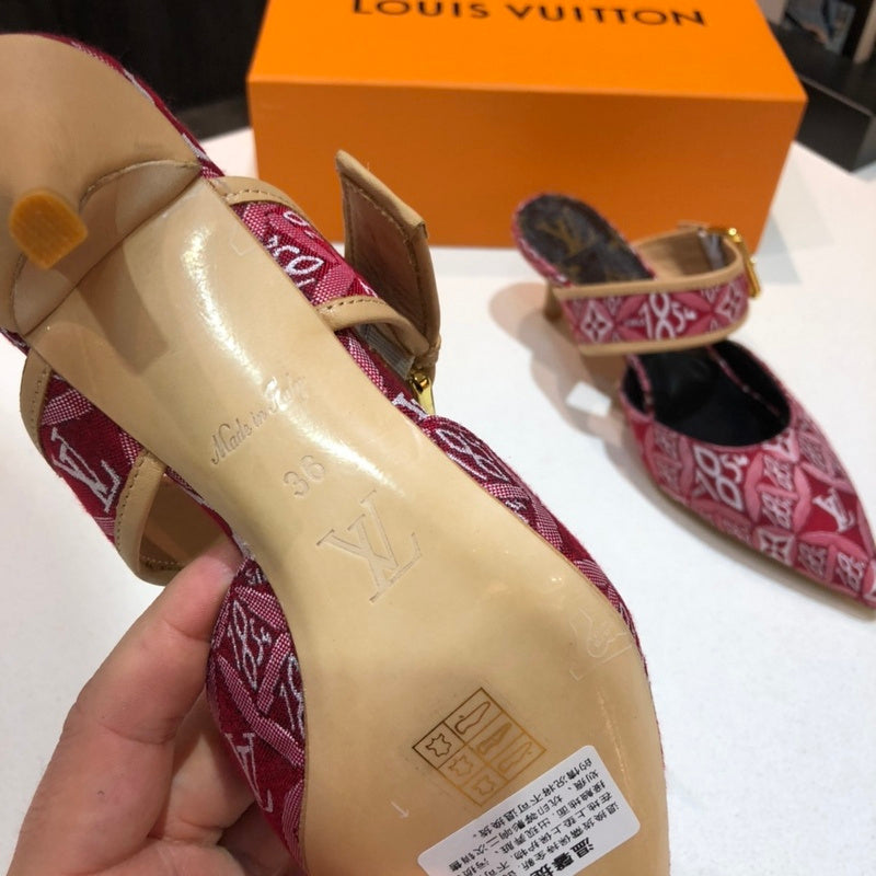 Louis Vuitton shoes Style 207 - side profile detail