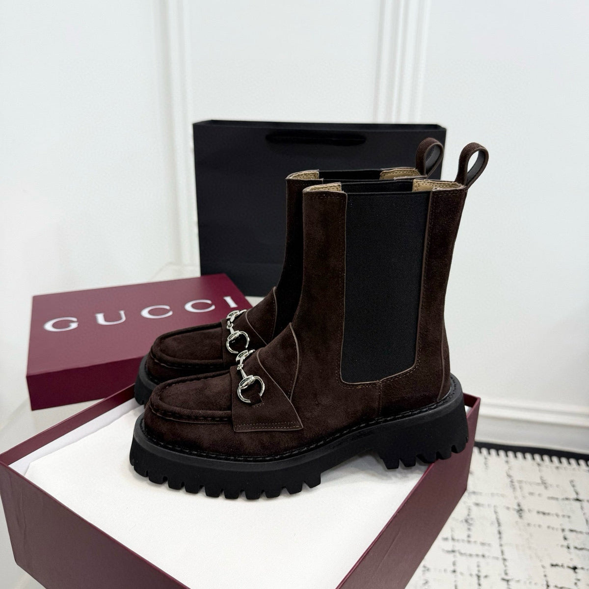 Gucci Shoes? Gucci Boots Premium Designer Casual Shoes