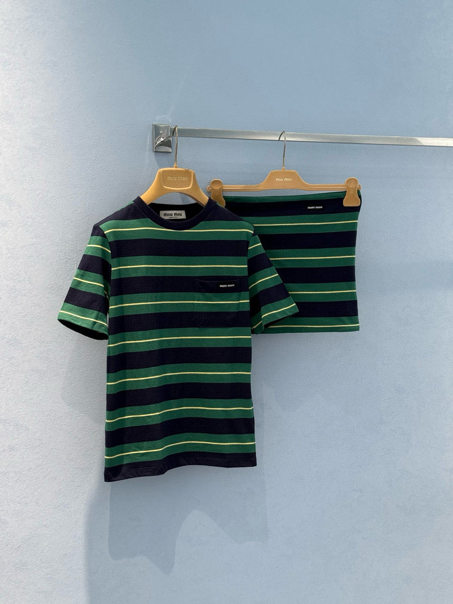 T-Shirts- Miu M T-shirt Premium Designer Cotton T-Shirt