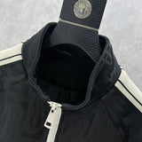 Close-up of Burberry designer clothing craftsmanship